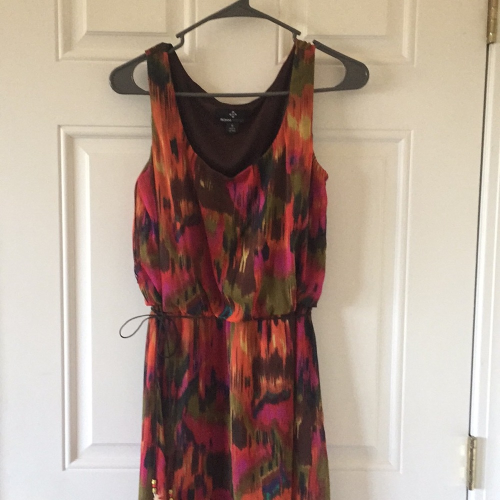 ✨Beautiful Hi low peacock dress💫💫